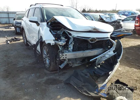 2021 Toyota Highlander Platinum из США, поврежденный, VIN 5TDFZRBH6MS099577